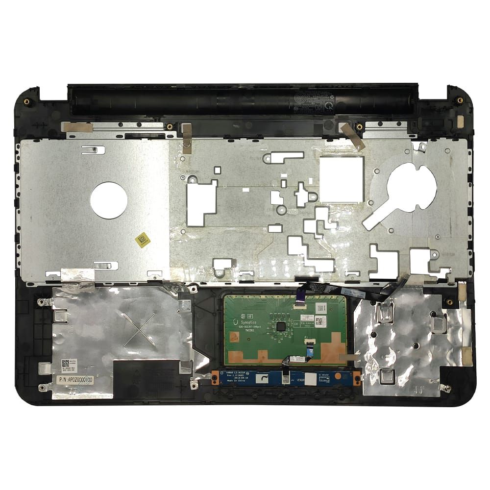 Carcaça Base Superior Notebook Dell Inspiron 15 5521 5537 3537 3521 Aço Escovado - Detalhe