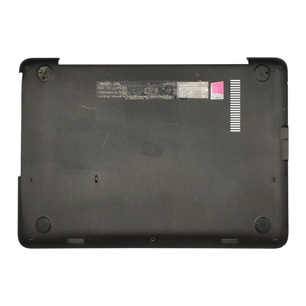 Carcaça Base Inferior Notebook Asus Z450l Z450la Preto