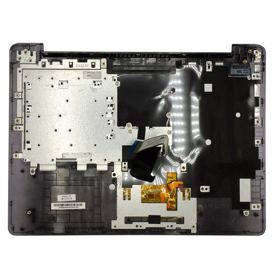 Carcaça Base Superior Com Teclado Notebook Vaio C14 Vjc141f11x 62rpns43c60-4001 Cinza Chumbo