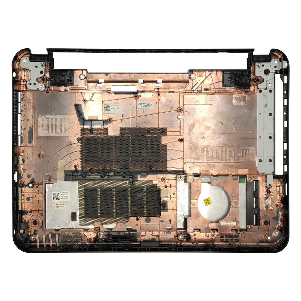 Carcaça Base Inferior Notebook Dell Inspiron 15 5521 5537 3537 3521 Preto - Detalhe