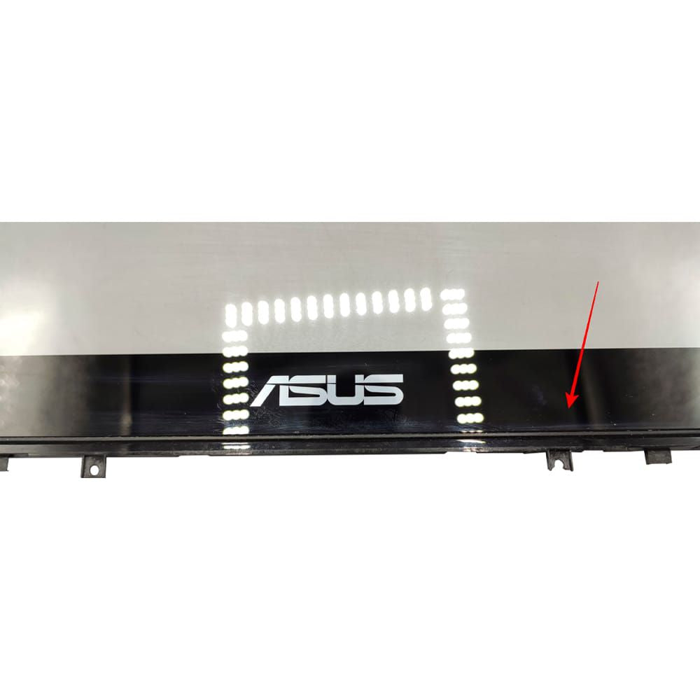 Carcaça Moldura e Tela Touch Asus S451 S451l S451la S450  Preto - Detalhe
