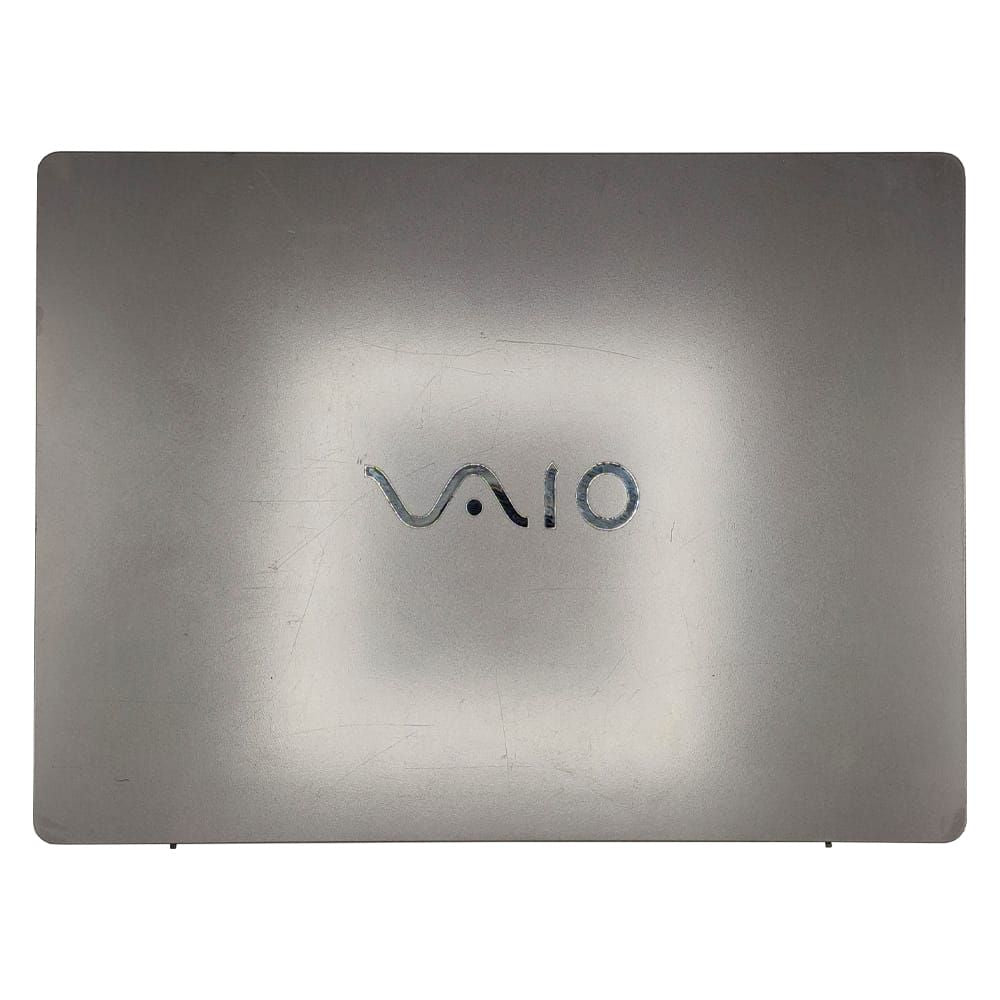 Carcaça Tampa Para Notebook Vaio vjf155f11x vjf154f11x Cinza Chumbo - Detalhe