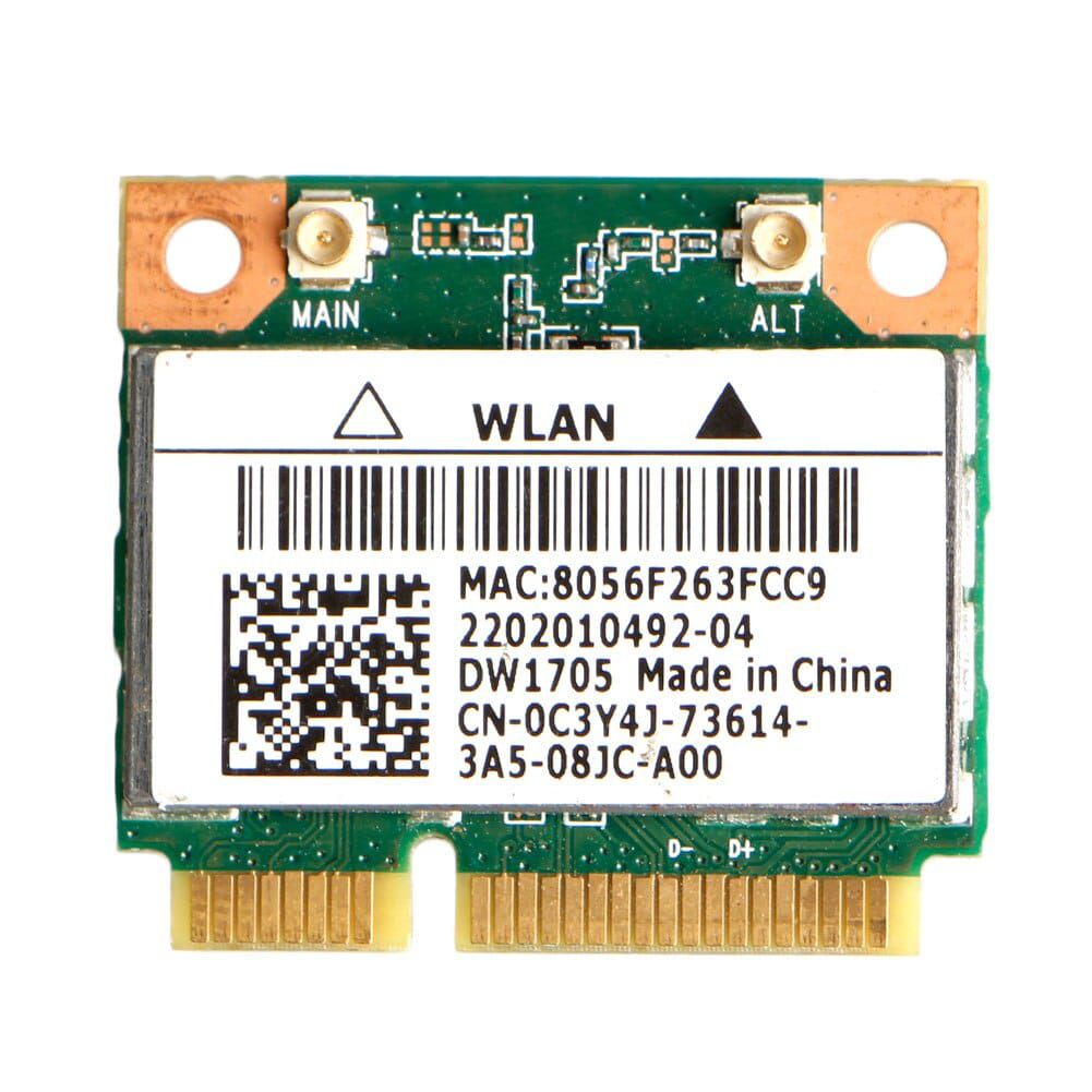 Placa Wifi 2.4ghz Notebook Dell Inspiron 3442 3443 3542 Atheros Qcwb335 Dw1705