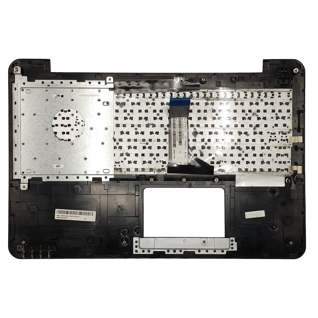 Carcaça Base Superior Com Teclado Notebook Asus X555l X555b Prata Leia