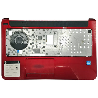 Carcaça Base Superior Notebook Hp 15 f272wm Vermelho - Detalhe
