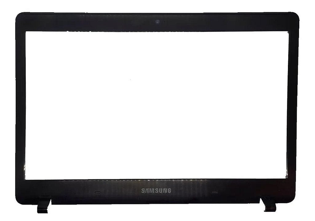 Carcaça Moldura Da Tela Notebook Samsung Np370e4k Np370e4j Ba98-00390a Preto - Detalhe