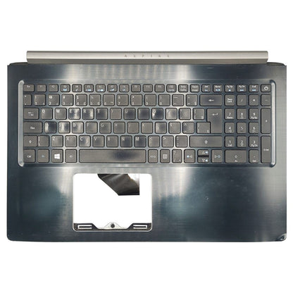 Carcaça Base Superior Notebook Acer Aspire A313-33 A315-53 A515-51 Preto e Prata Com Detalhe