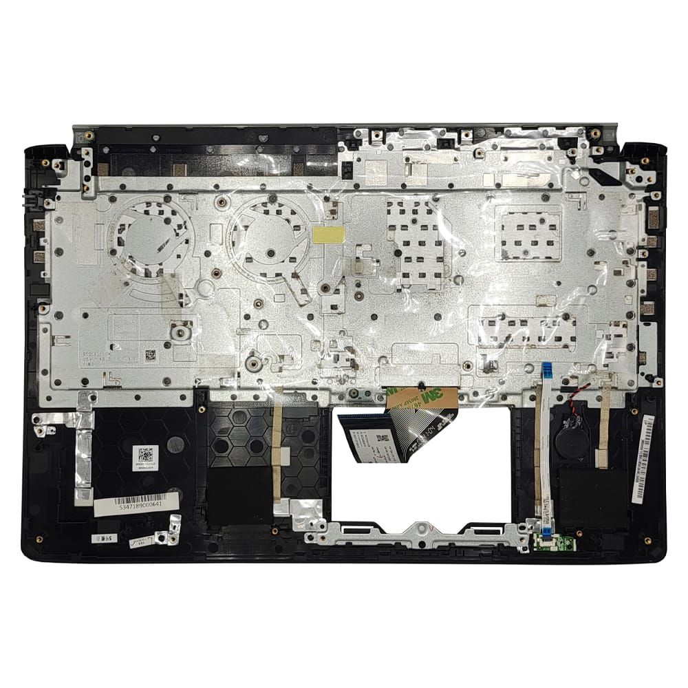 Carcaça Base Superior Notebook Acer Aspire A313-33 A315-53 A515-51 Preto e Prata Com Detalhe