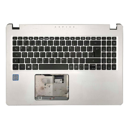 Carcaça Base Com Teclado Notebook Acer Aspire A515-52 A515-52g Prata