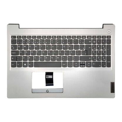 Carcaça Base Superior Com Teclado Notebook Lenovo Ideapad 3 15igl05 Ap1jv000630 Prata