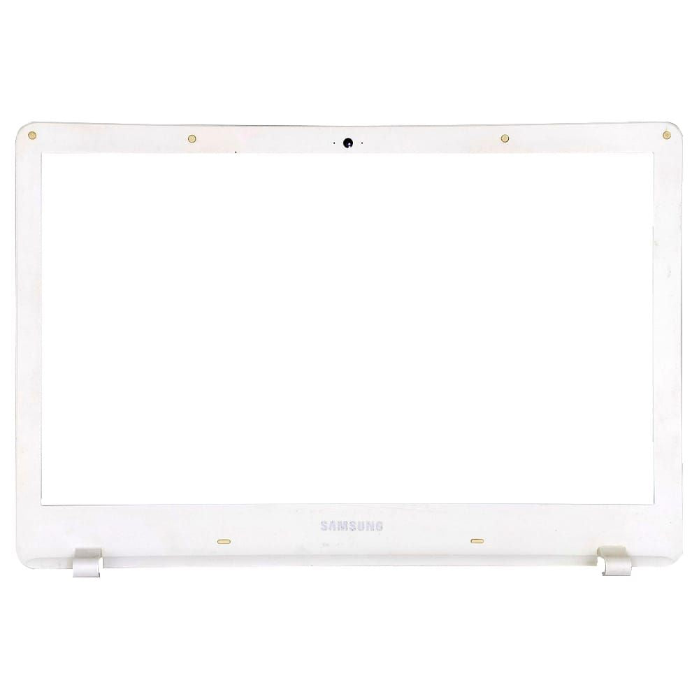 Carcaça Moldura Da Tela Notebook Samsung Np300e5m Np300e5k Np300e5l Ba98-00817b Ba61-03085a Branco