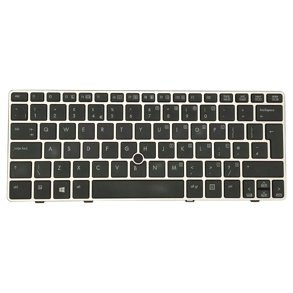 Teclado Notebook Hp Elitebook 2560 2560p 2570 2570p Com Iluminação Point Stick Ingles