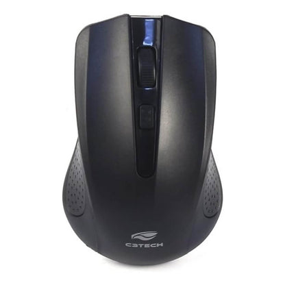 Mouse Sem Fio C3Tech K-W10 4 Botões Óptico 1600DPI 2.4GHz