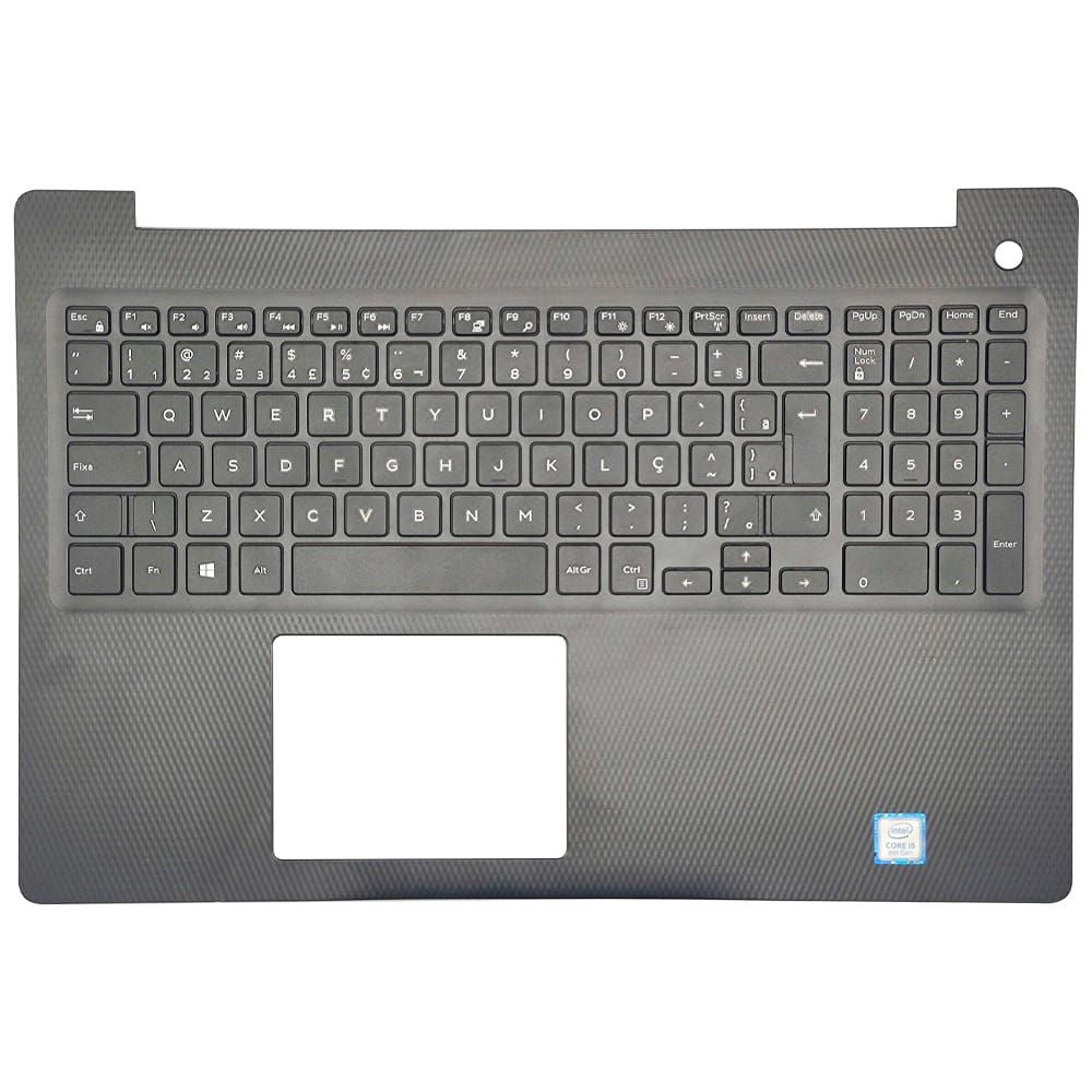 Carcaça Base Superior Com Teclado Notebook Dell Inspiron 15 3583 3582 3580 3585 Preto