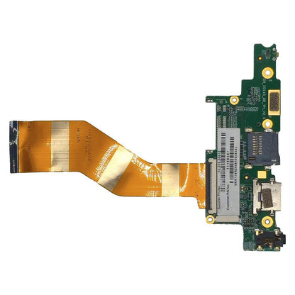 Placa Usb Sd Audio Notebook Positivo Duo C4128b Flat 9cm