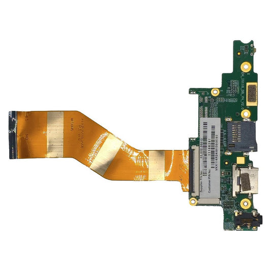 Placa Usb Sd Audio Notebook Positivo Duo C4128b Flat 9cm