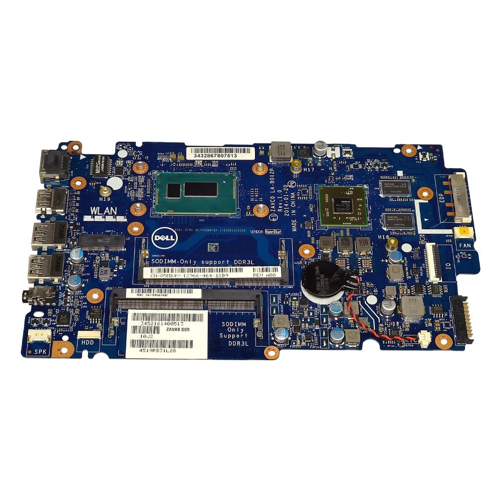 Placa Mãe Notebook Dell Inspiron 5447 5547 5442 5542 La-b012p Core I7 Com Video Amd Radeon 4gb