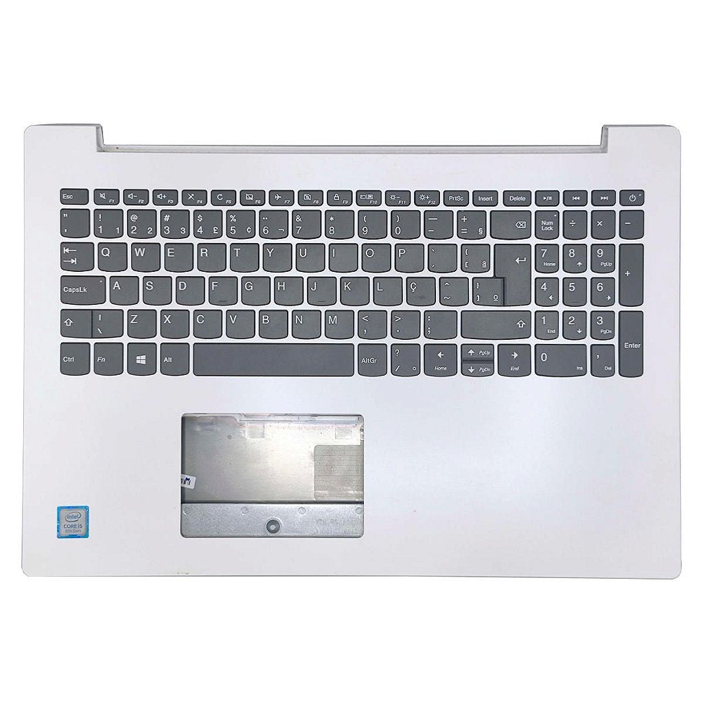 Carcaça Base Com Teclado Notebook Lenovo Ideapad 330 320 15.6 Branco