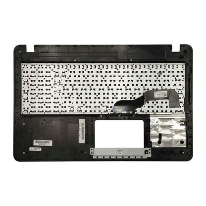 Carcaça Base Com Teclado Notebook Asus X543m X543n  X543ma Azul escuro Com Detalhe