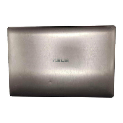 Carcaça Tampa Notebook Asus N550l N550lf Com Detalhes Cinza Chumbo