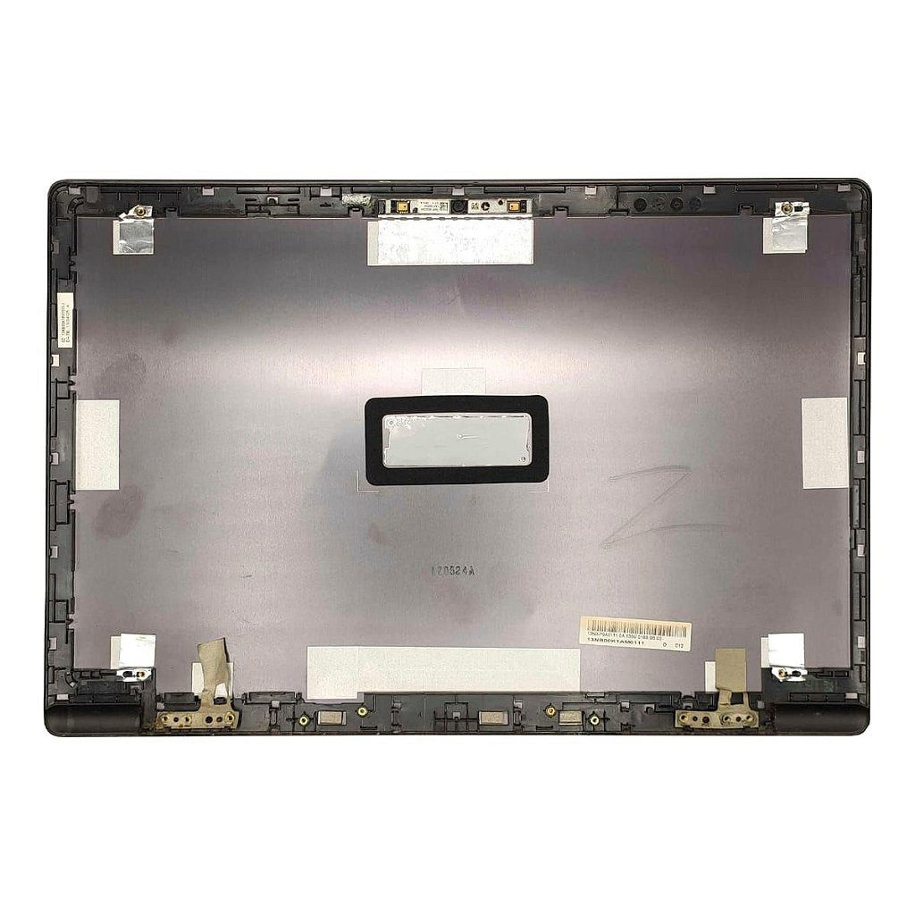 Carcaça Tampa Notebook Asus N550l N550lf Com Detalhes Cinza Chumbo