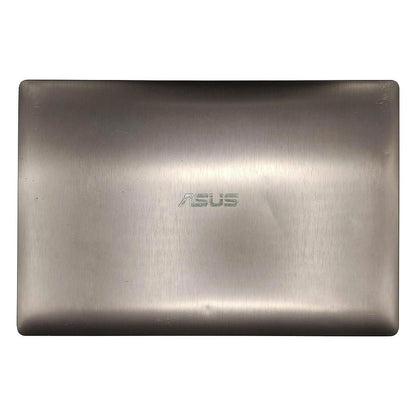 Carcaça Tampa Notebook Asus N550l N550lf Com Detalhes Cinza Chumbo