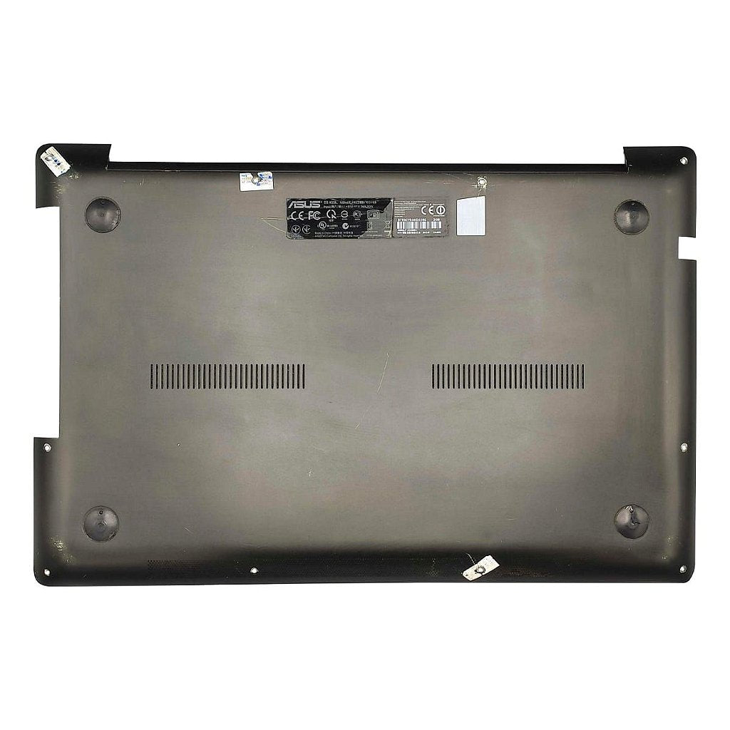 Carcaça Base Inferior Notebook Asus N550l N550lf Preto Com Detalhe