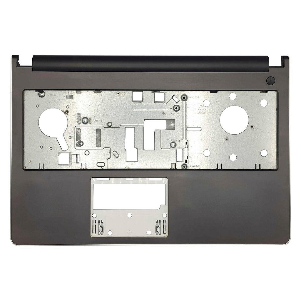Carcaça Base Superior Notebook Dell Inspiron 15 5558 5555 5559 5566 Chumbo/Branco Com Detalhes