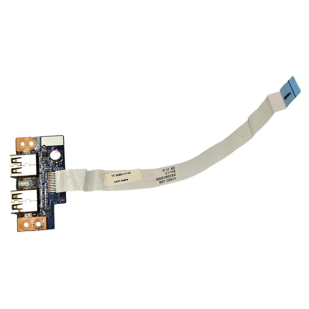 Placa Usb Notebook Acer Aspire E1-510 E1-530 E1-532 E1-572 Ls-9532p Com Detalhe