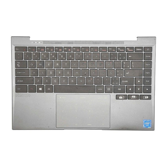 Carcaça Base Superior C Teclado Notebook Positivo Master N1240 Motion C4500d C4500dim N14dp6 181205-b1419 Cinza Detalhe