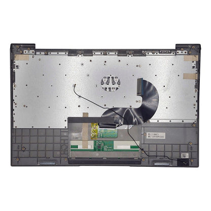 Carcaça Base Superior C Teclado Notebook Positivo Master N1240 Motion C4500d C4500dim N14dp6 181205-b1419 Cinza Detalhe