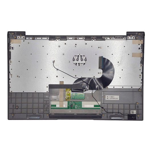 Carcaça Base Superior C Teclado Notebook Positivo Master N1240 Motion C4500d C4500dim N14dp6 181205-b1419 Cinza Detalhe
