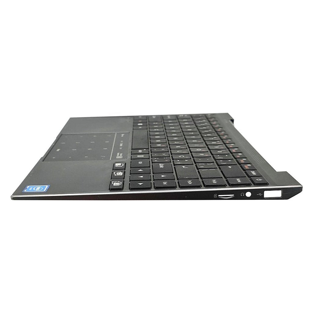 Carcaça Base Superior C Teclado Notebook Positivo Master N1240 Motion C4500d C4500dim N14dp6 181205-b1419 Cinza Detalhe