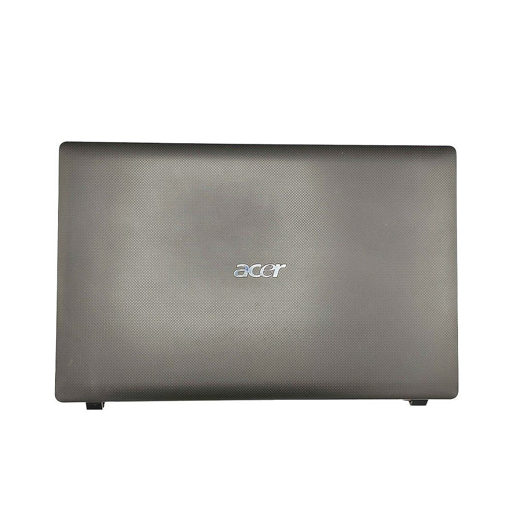 Carcaça Da Tela Tampa E Moldura Notebook Acer Aspire 5750z 5750 Cinza Chumbo e Preto