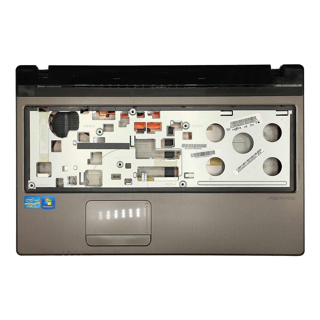 Carcaça Base Notebook Acer Aspire 5750 5750z Chumbo/Preto