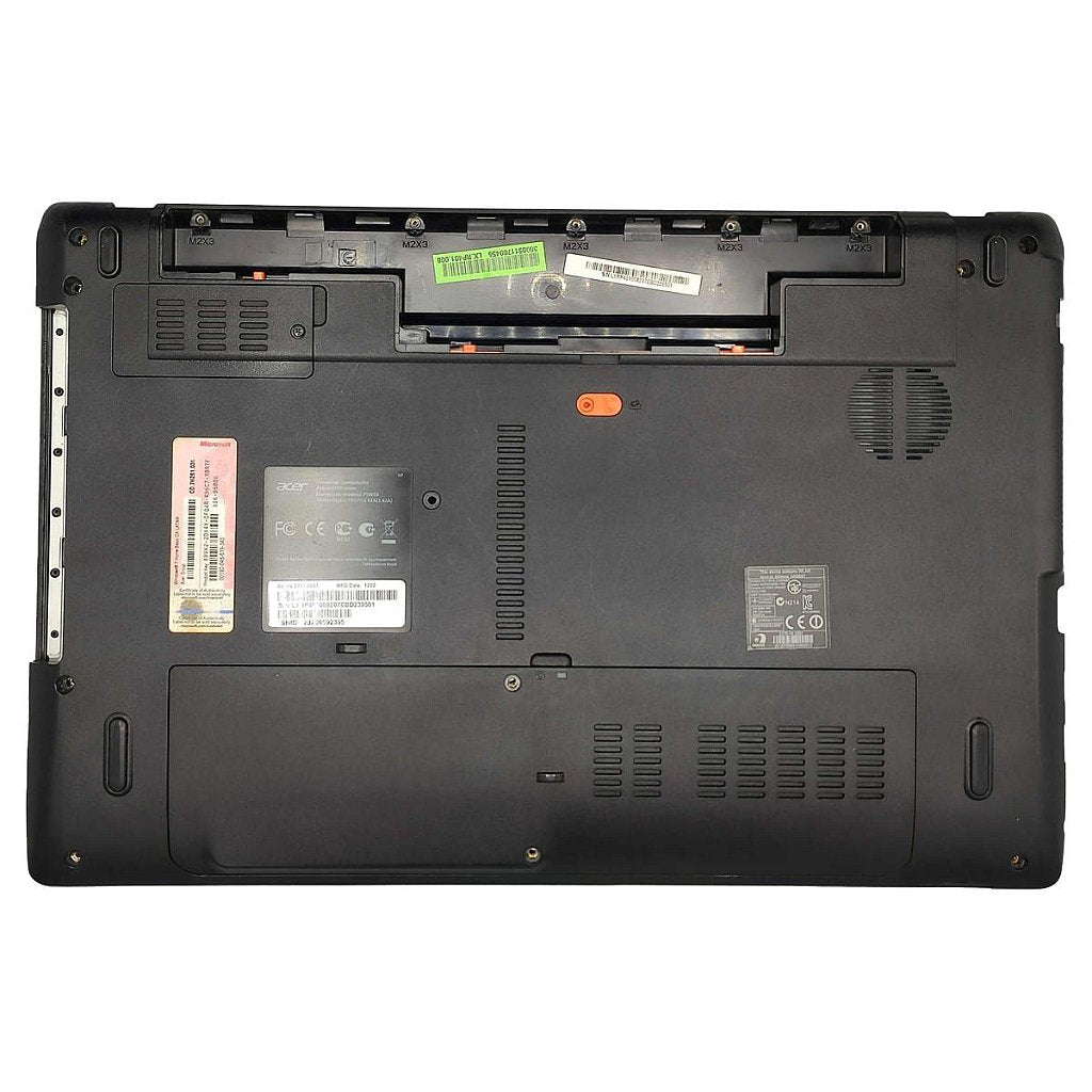 Carcaça Base Notebook Acer Aspire 5750 5750z Chumbo/Preto