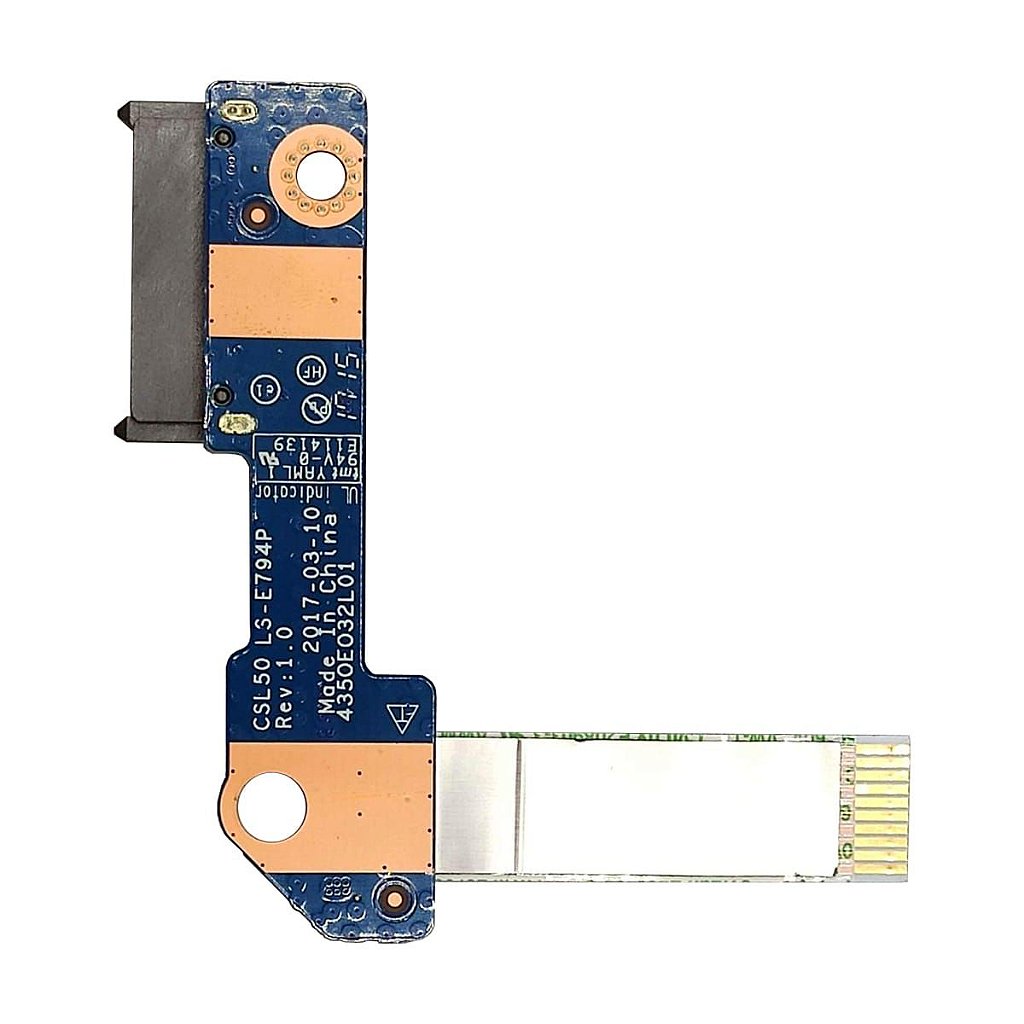 Placa Conector Dvd Para Notebook Hp 15-bs016nf Ls-e794p