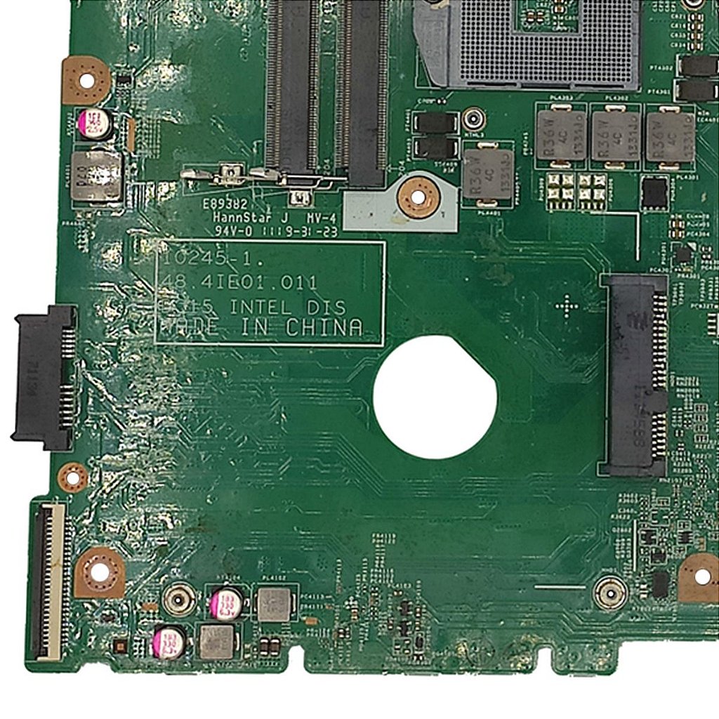 Placa Mãe Notebook Dell Inspiron 15 N5110 Intel I3 I5 I7 48.4ie01.011 Sem Vídeo Dedicado - Detalhe