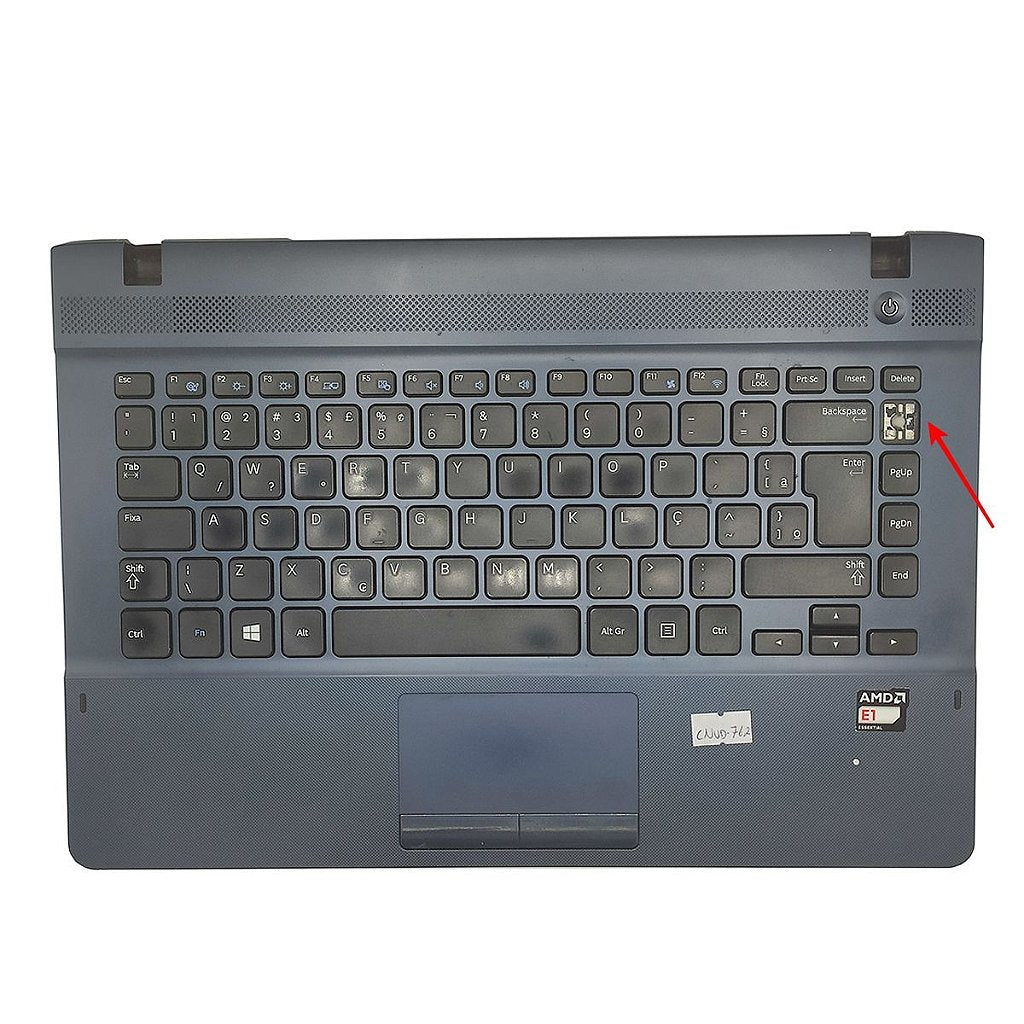 Carcaça Base Notebook Samsung Np270e4e Np275e4e - Detalhe