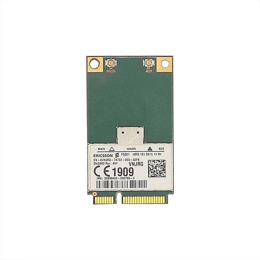 Placa Wifi Ericsson Dw5560 0vnjrg F5321 Para Notebook Dell