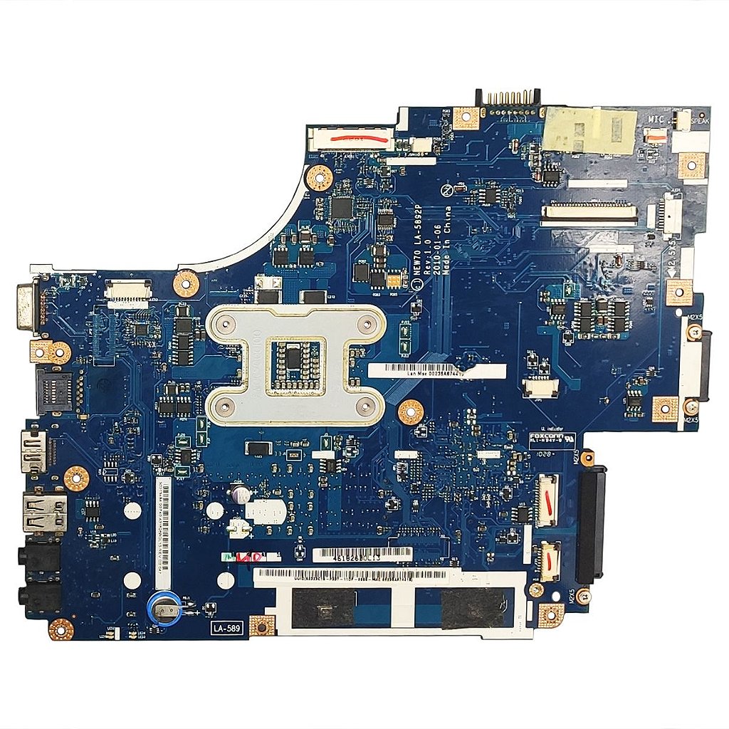 Placa Mãe Notebook Acer Aspire 5741 New70 Ls-5892P Intel Hm55 I3/I5/I7