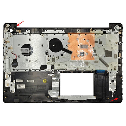 Carcaça Base Superior Com Teclado Notebook Dell Inspiron 15 3583 3582 3580 3585 Preto Com Detalhe