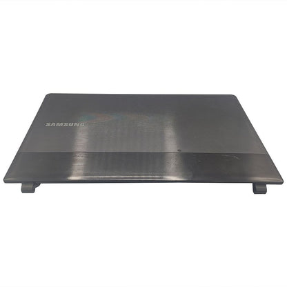 Carcaça Da Tela Tampa E Moldura Notebook Samsung Np300e4c Np305e4a Chumbo E Preto