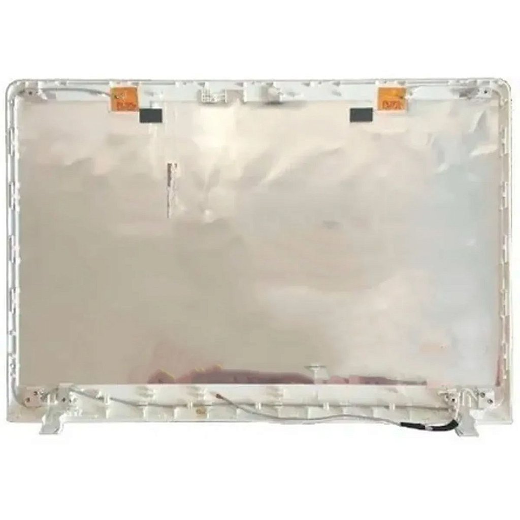 Carcaça Tampa Da Tela Samsung Np270e4e Np275e4e Branco - Detalhe