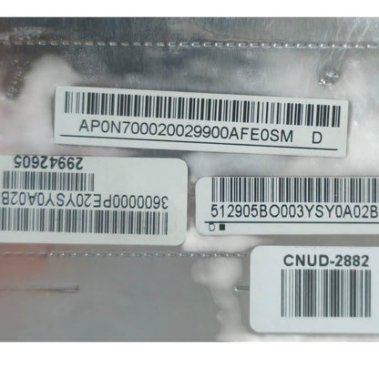Carcaça Base Superior c/ Touchpad Acer Aspire V3-531 V3-551 V3-571 AP0N7000200 FA0N7000300 Cinza Escuro Detalhe