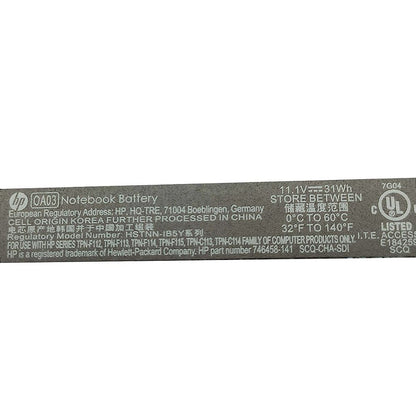 Bateria Hp 15-G019wm 15-G 15-D 15-H 15-R 15t-R 15z-D 15z-G 11.1v 746458-421 Hstnn-Lb5y 746641-001 Original