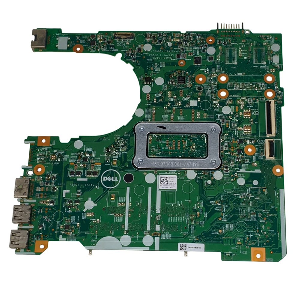 Placa Mãe Notebook Dell Vostro 14 3468 3568 Inpiron 3567 3467 Ddr4 15341-1 Intel i5-7ºGeração
