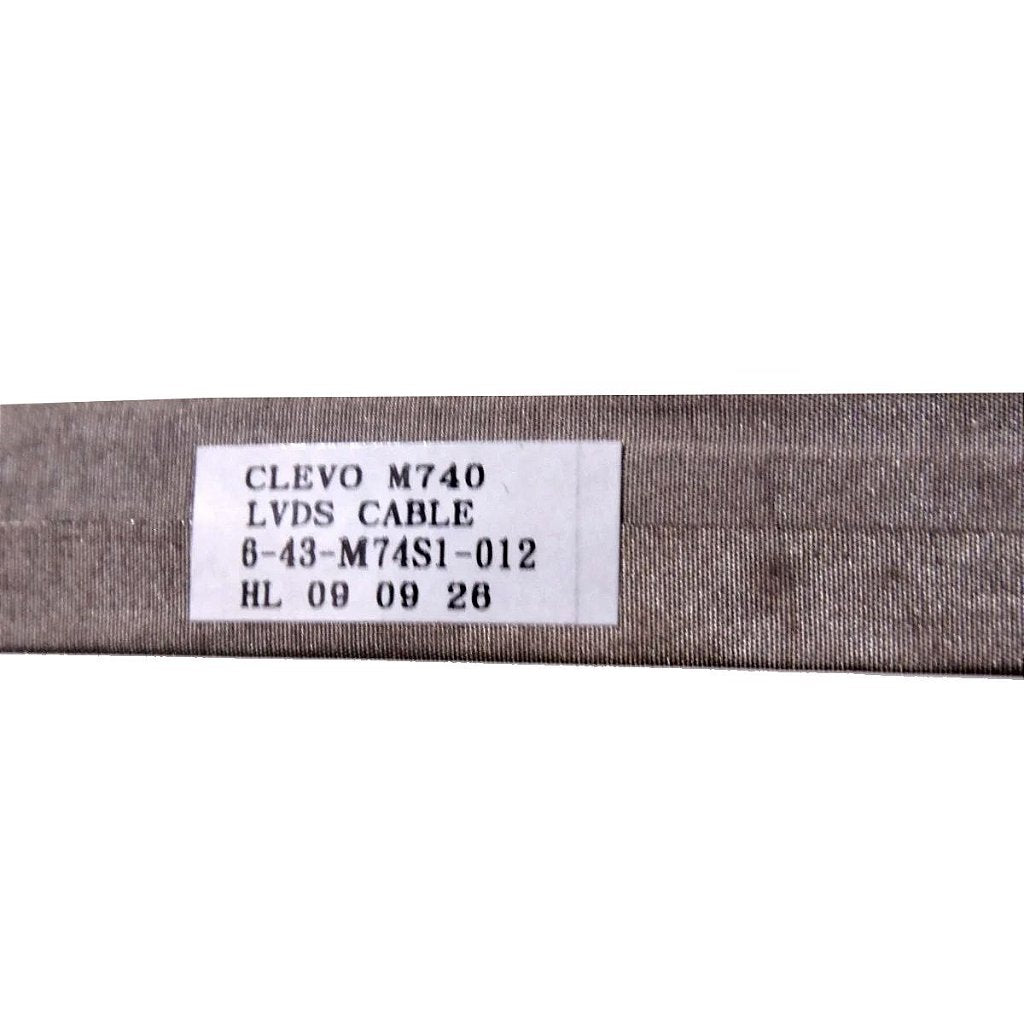 Cabo Flat Tela Notebook Positivo Premium Sim+ Unique 6-43-M74s1-012 6-43-M74s1-01