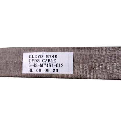 Cabo Flat Tela Notebook Positivo Premium Sim+ Unique 6-43-M74s1-012 6-43-M74s1-01