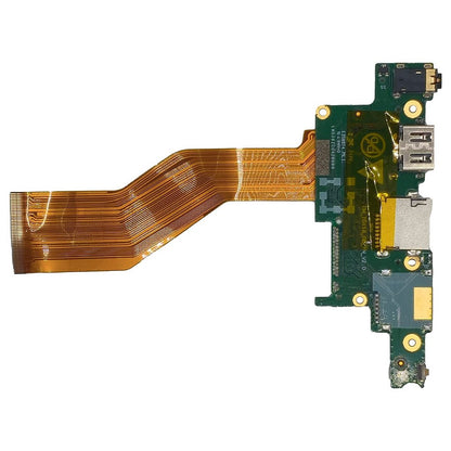 Placa Usb Sd Audio Notebook Positivo Duo C4128b Flat 9cm